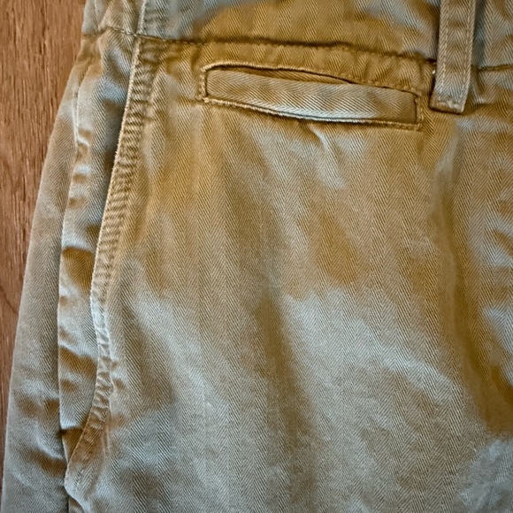 Nili Lotan Olive Green cropped size 2 Trousers - Picture 4 of 9